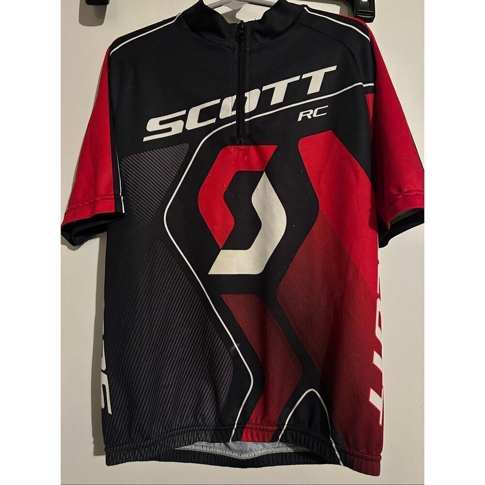 Scott bicycle cycling motorcross jersey shirt (youth medium)